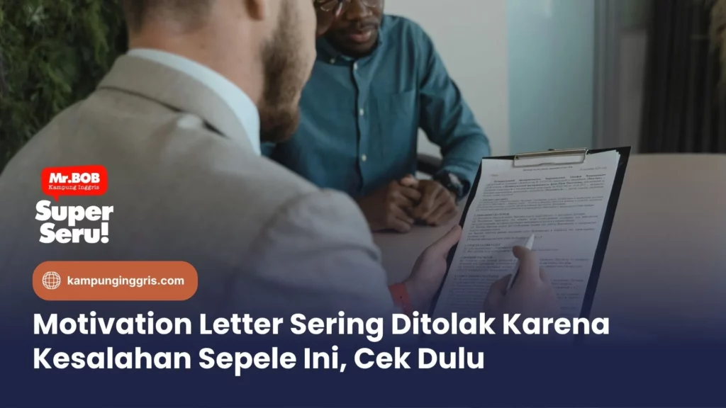 CV Bahasa Inggris Kamu Kelihatan Kaku? Ini Contoh yang Lebih Standout